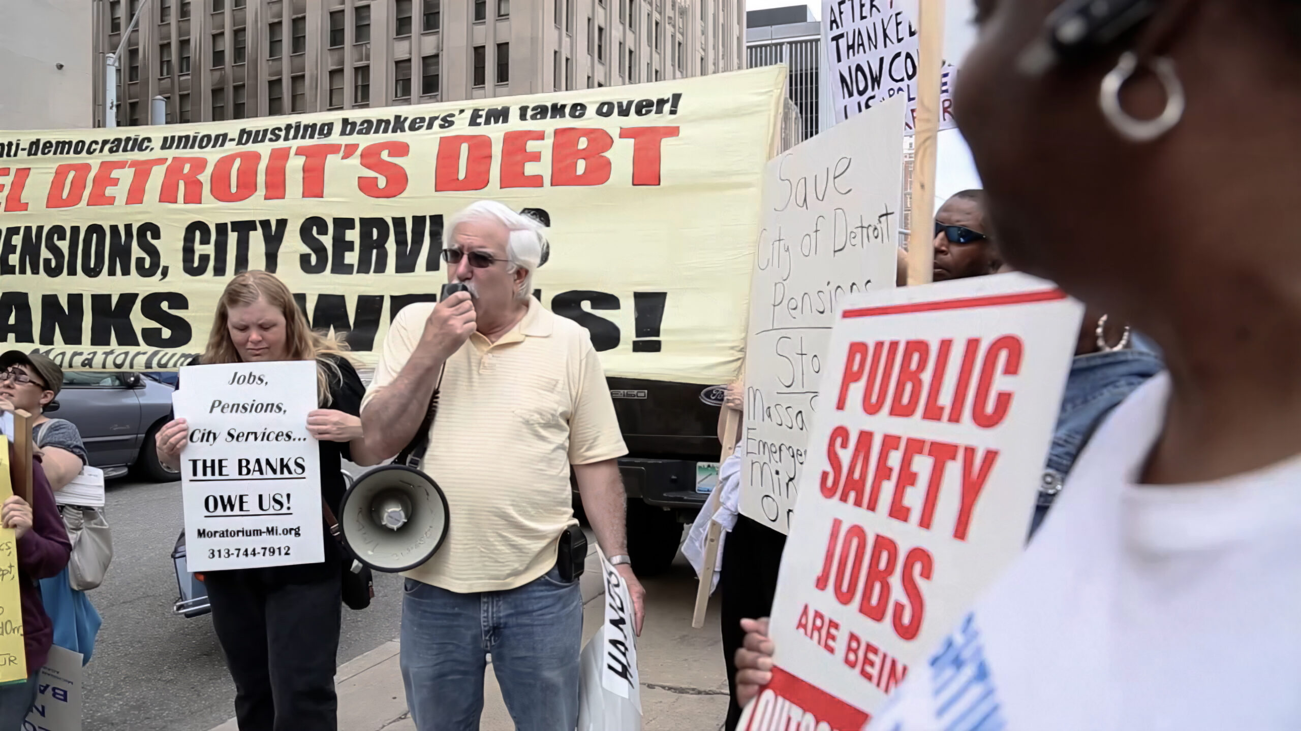Pension Protest